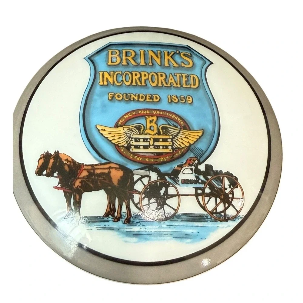 Tiffany & Co Brinks Trinket Box Porcelain Dish Vintage 90s Japan Retirement Gift